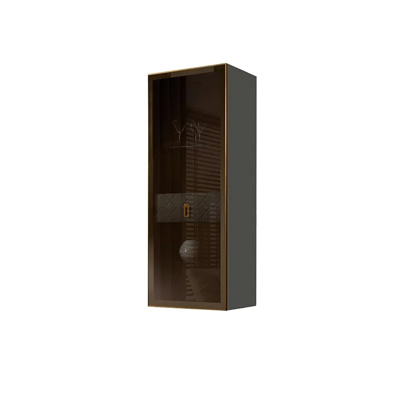 Витрина Bogemia Fly Fa (Серый/Золото) БМВ1-1С