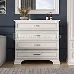 Комод Тиффани 4S вудлайн кремовый | изображение 1