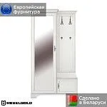 Шкаф с вешалкой Кентаки PPK/110L белый | изображение 1