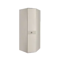 Шкаф угловой Римини СОЛО (Слоновая кость/Серебро) РМШУ2/1(s)