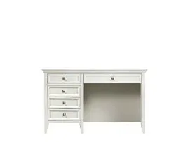 Стол письменный однотумбовый Manhattan (Молочный)