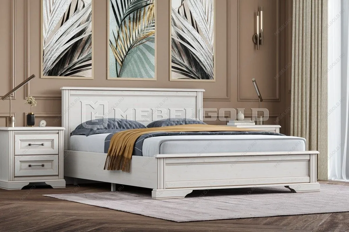 Кровать Стилиус LOZ160х200 (Лиственница сибирская) | изображение 1