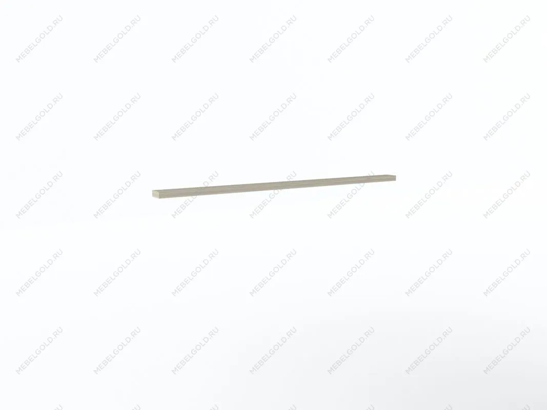 Обкладка горизонтальная, Мале (38*100*3050) Дуб галифакс белый, 11219