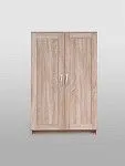 Тумба Сириус, 2 двери, 78х41х124см, дуб сонома | изображение 4