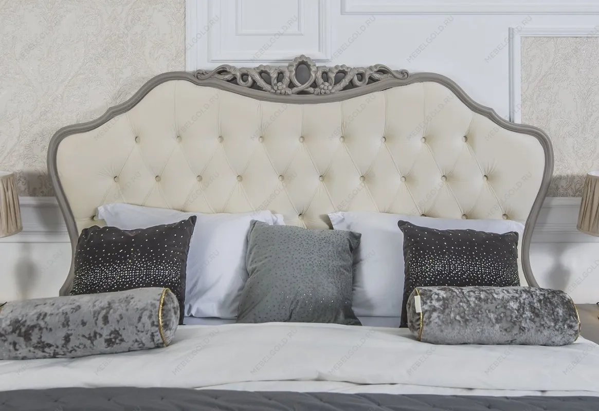 м. Марьина Роща - Кровать Мокко 160x200 см серый камень | изображение 2