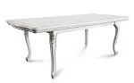 Стол Натали прямоугольный белый глянец | изображение 1
