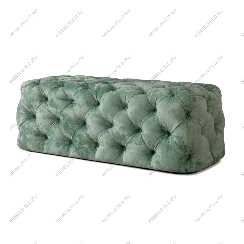 Банкетка Изумрудная волна (Crush) Sweet dreams PS-601