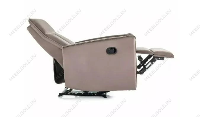 Кресло Signal NIKOS Velvet раскладное (капучино) | изображение 1
