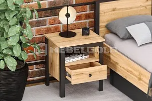 Тумба прикроватная Лофт KOM1S