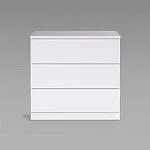 Варма Прайм 3 комод 80x77x48, белый | изображение 1
