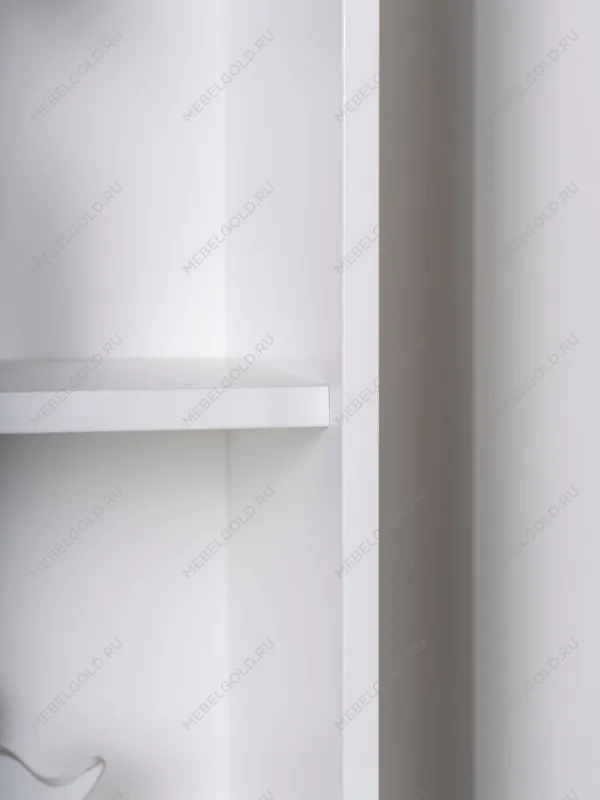 Стеллаж Сириус, 5 полок, 78х35х190 см, белый | изображение 8