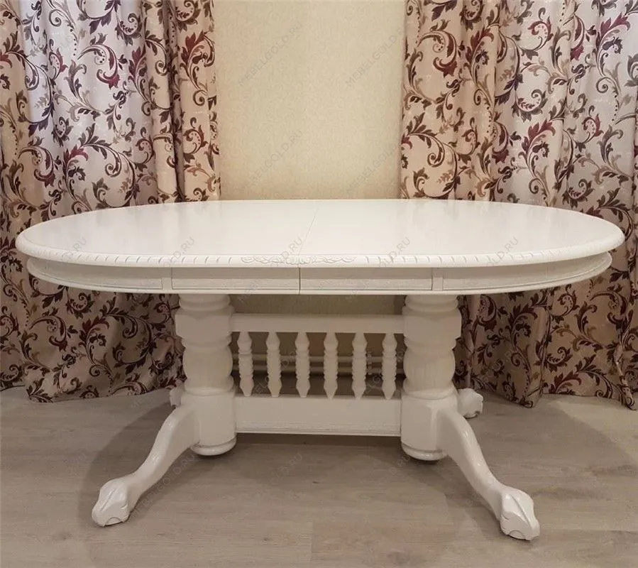 Стол АЗИЯ (Белый) 106х160х200х240