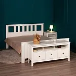 Тумба ТВ Сага, 3 ящика, 131х42х63 см, белая | изображение 8