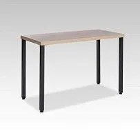 ИНГАР 1/ТТ стол письменный 120x75x55, дуб беленый/черный