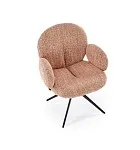 Стул кухонный Halmar K568 поворотный (корица/черный) | изображение 6