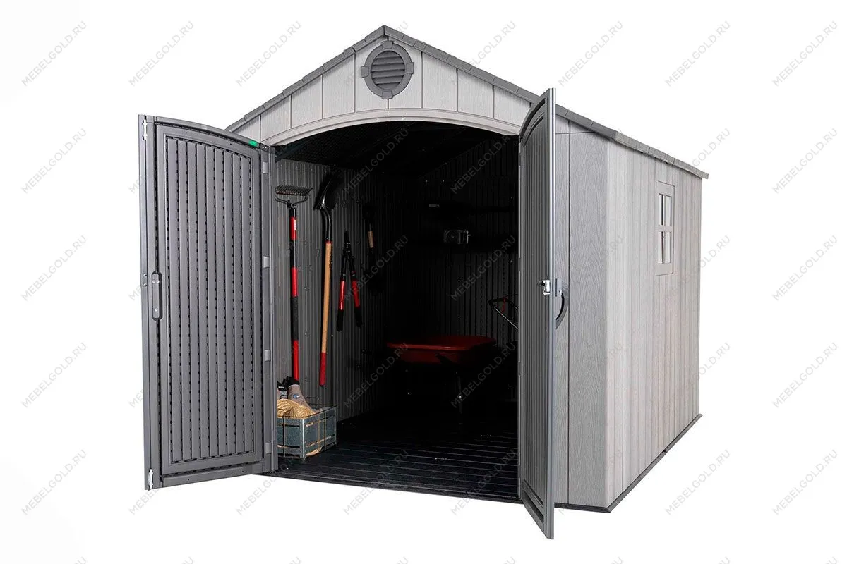 Сарай пластиковый WoodLook 8*10 NEW | изображение 6