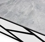 Стол журнальный Halmar UNIVERSE 2 (серый мрамор/черный) | изображение 6