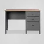 САГА стол письменный 120х56 серый/ясень | изображение 1