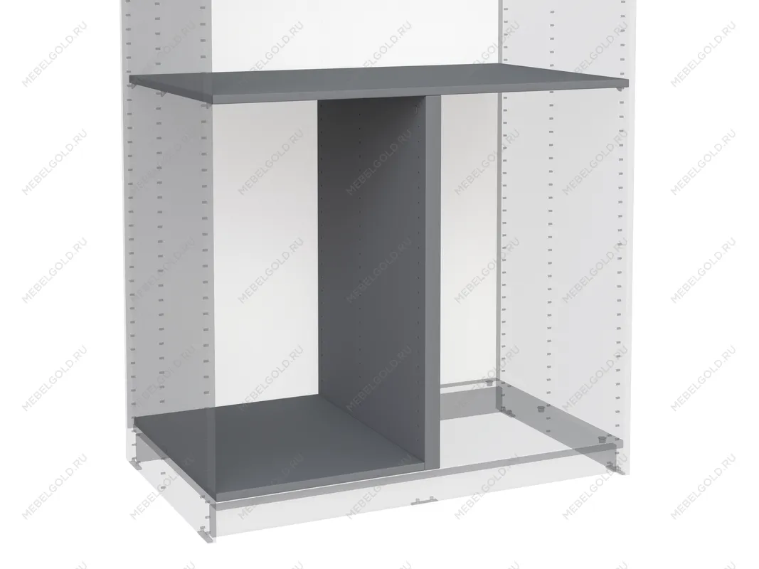 МАКС секция разделительная 100х58 серая | изображение 1