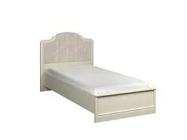 Кровать (каркас) Люкс 900, Сиена (1094*2110*1090) Береза бежевая, 12348