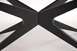 Стол обеденный Halmar SANDRO раскладной (черный/черный) | изображение 8