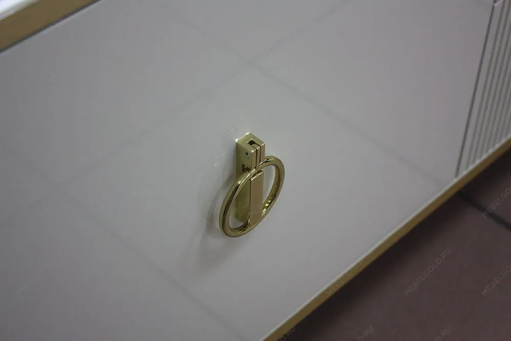 Витрина 1-ств. (левая) Римини СОЛО (белый золото) РМВ1-1С (s) - Выставка Балашиха | изображение 3