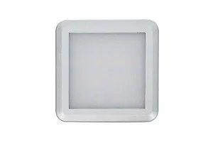 Светодиодный светильник Square 1.5W/12VDC пластиковый 6000К (с 2м проводом и коннектором)