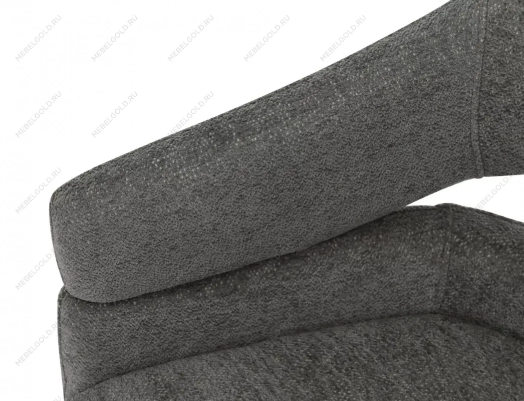 Стул кухонный Signal BORGO Raven 18 поворотный (темно-серый/черный) | изображение 4