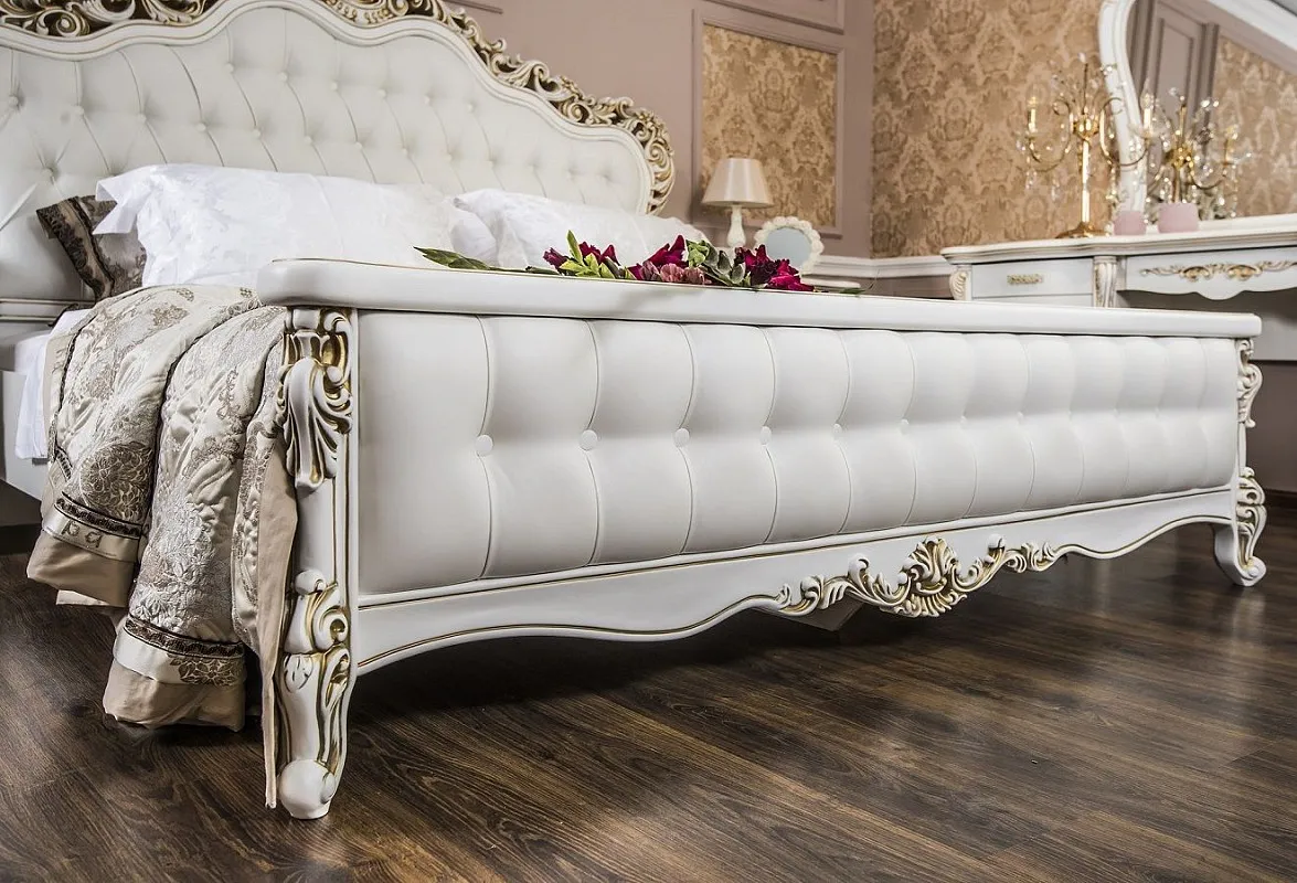 Кровать Анна Мария 180х200 см белый матовый | изображение 4