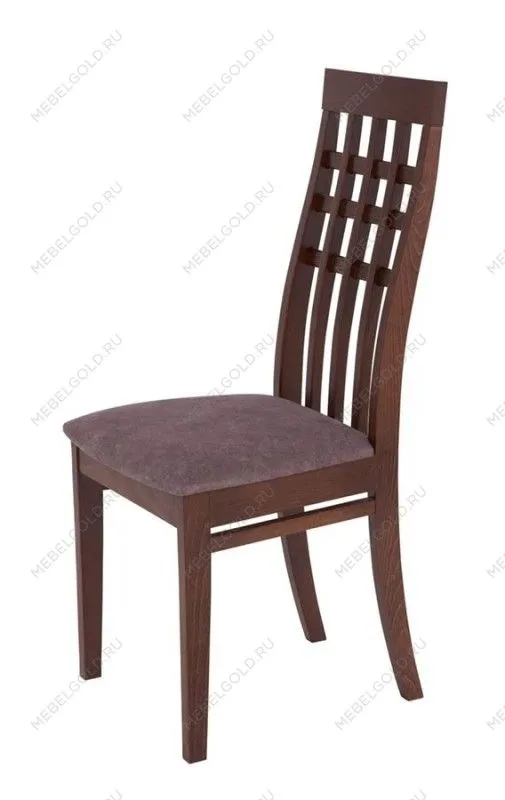 Стул Милорд №6 (темный орех/ткань Iceberg cocoa) | изображение 1