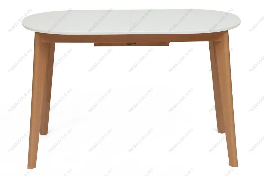 Стол обеденный раскладной BOSCO Бук, Белый | изображение 1