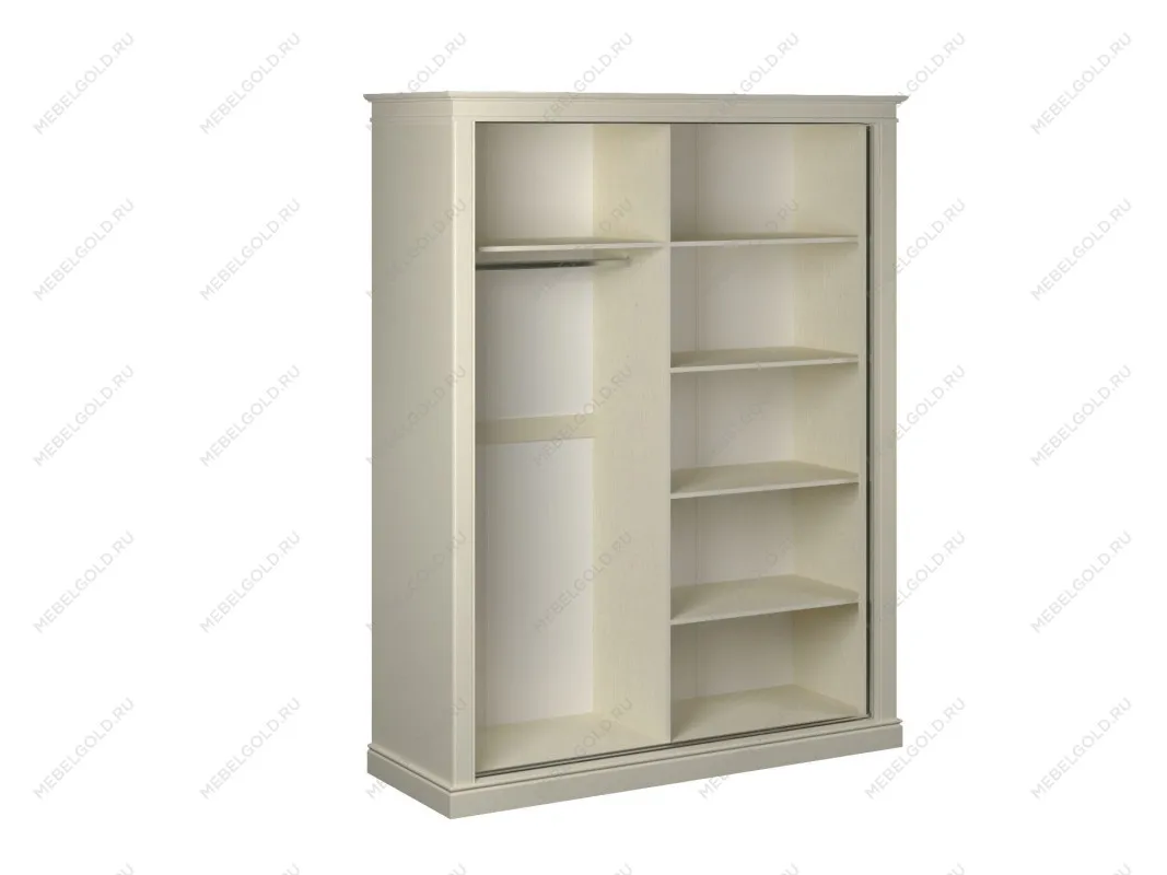 Шкаф-купе 2-х дверный, Сиена (1814*654*2304), двери глухие, Береза бежевая | изображение 1