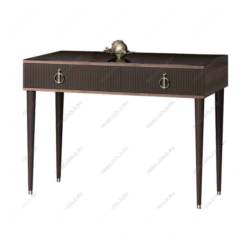 Стол туалетный Римини СОЛО (Орех империя/Серебро) РМСТ-1(s)