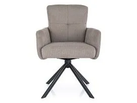 Стул кухонный Signal BASIL Vardo 34 (бежевый/черный)