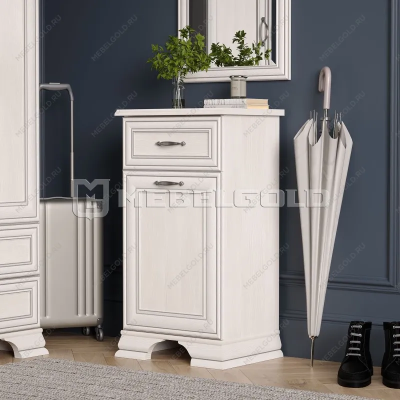 Тумба Тиффани 1D1S вудлайн кремовый | изображение 2