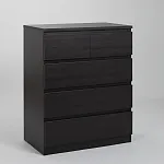 МАЛЬТА комод ИКЕА / IKEA 3+2 ящика 80х99 Дуб Венге | изображение 1