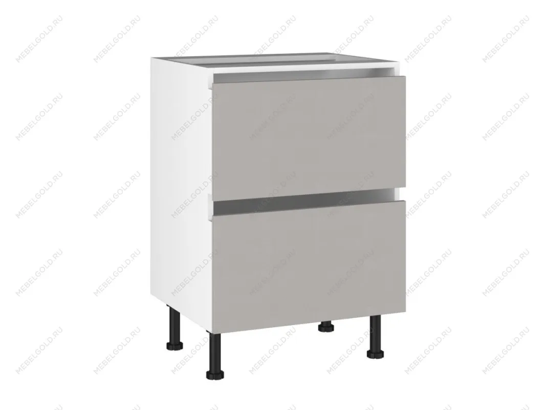 Стол с ящиками СЯ-(2)-60 Start Soft Boyard, Виста (600*523*870) Экокожа Бежевый, 26414