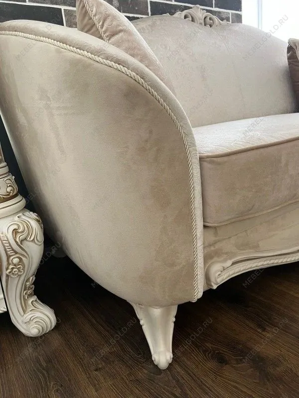 Диван Мокко угловой 3-у-2 бежевый | изображение 11