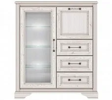 Тумба Стилиус KOM1W1B3S с подсветкой (Лиственница сибирская)