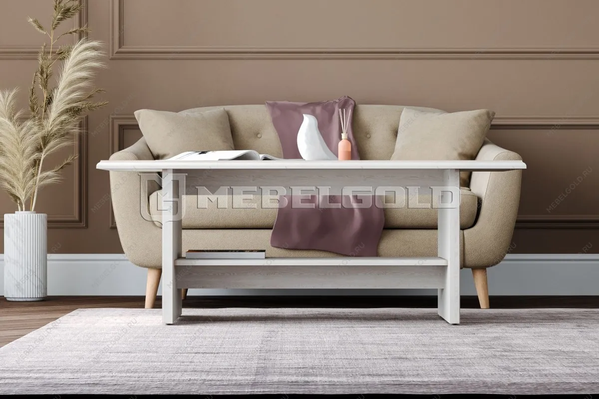 Лобня - Стол журнальный Стилиус LAW (Лиственница сибирская) | изображение 2