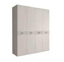 Шкаф 4-х дв. Bogemia Fillini (Шелк/Золото) БМШ2/4(Fi)