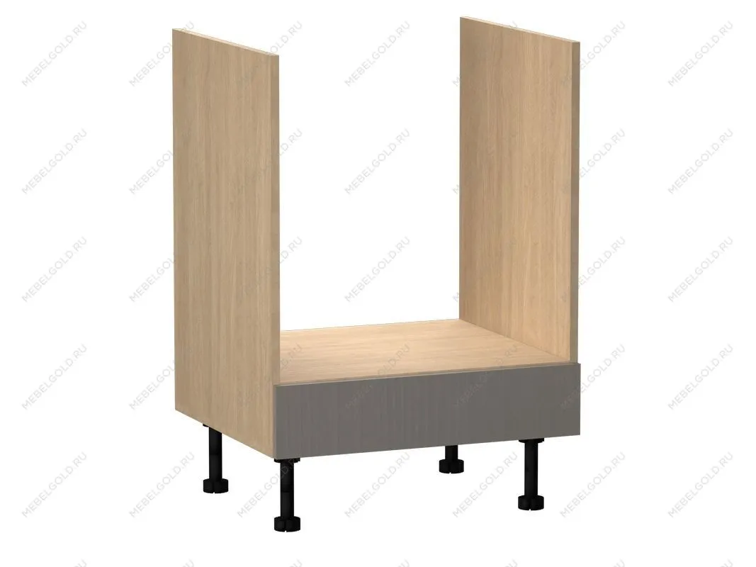 Стол под духовой шкаф СД-60, Женева (600*520*870) Дуб Палермо/Серый камень , 22018