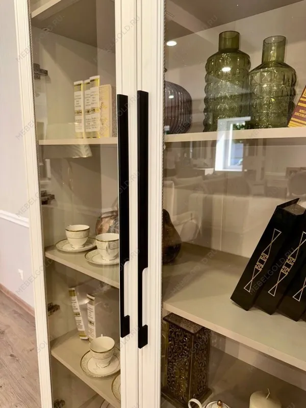 Витрина Стелла 1-ств светло серый камень | изображение 14