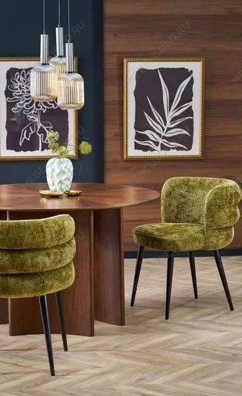 Стол обеденный Halmar CALDO 120 (орех/орех) | изображение 2