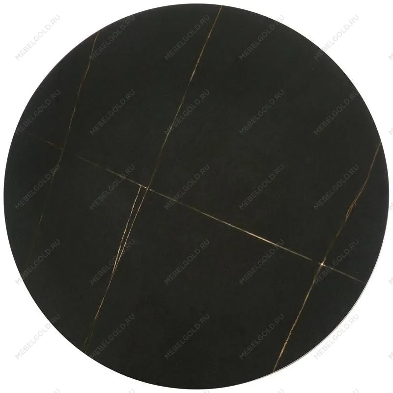 Стол журнальный Halmar VERDE (черный мрамор/черный) | изображение 1