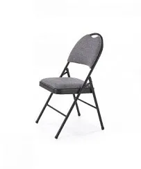 Стул складной Halmar K566 (черный/серый)