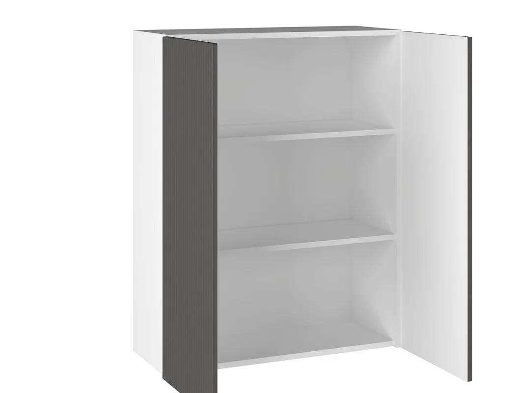 Шкаф 960 ШГ-75, Виста (750*316*960) Экокожа Серый, 26724 | изображение 1
