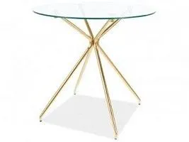 Прозрачный/золотой