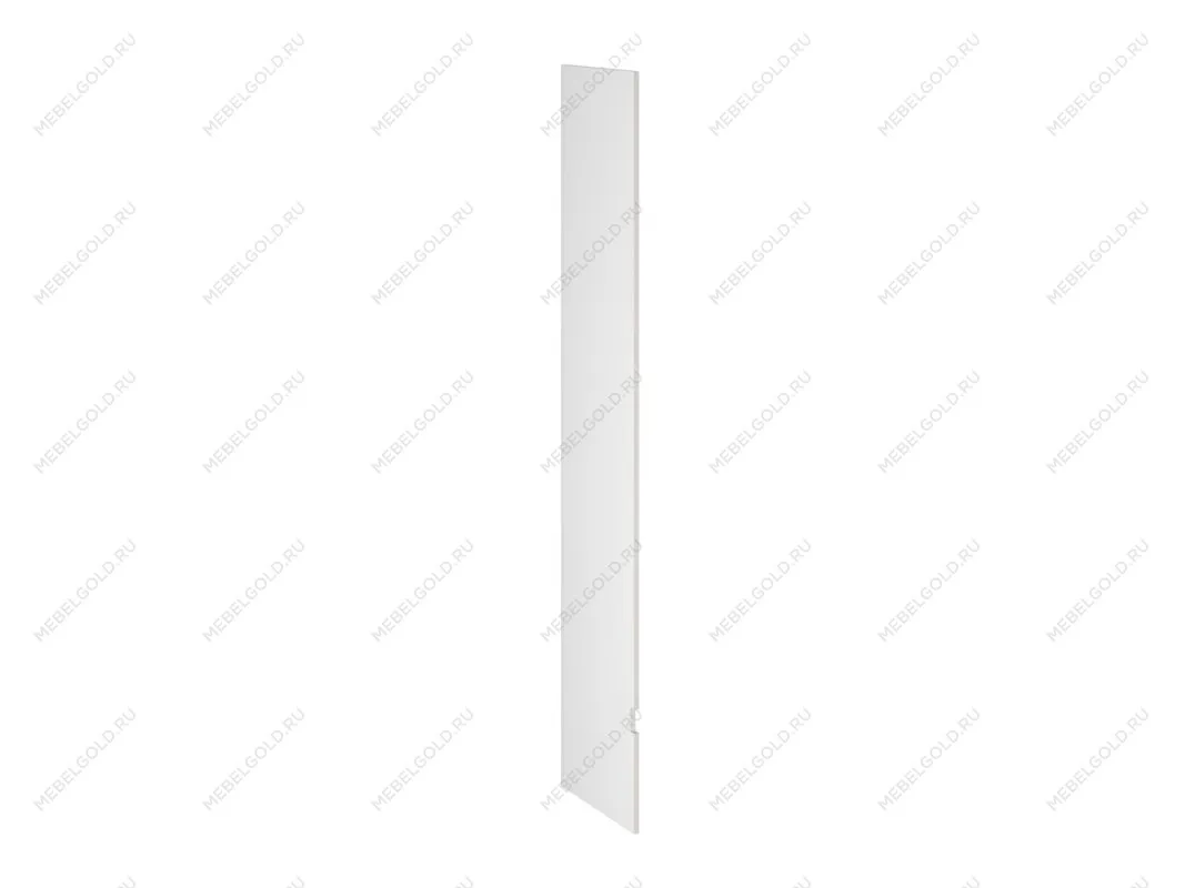 Бок замена шкафа-пенала 960 П-1 правый, Виста (16*570*2306) Экокожа Белый, 25669