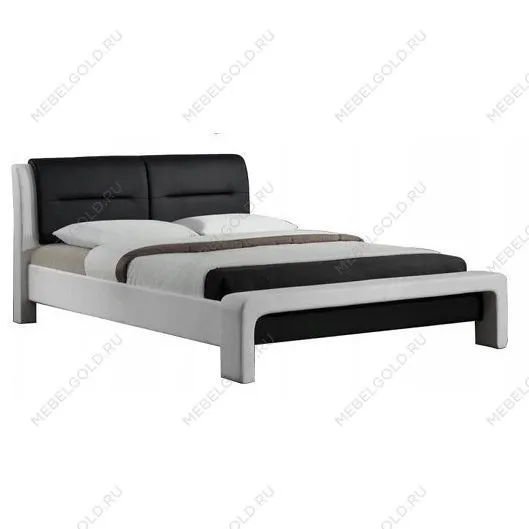 Кровать Halmar CASSANDRA 120 (белый/черный)